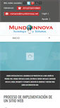 Mobile Screenshot of mundoinnova.net